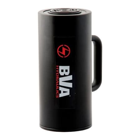 Bva Hydraulics BVA Hydraulic Single Acting Aluminum Hydraulic Cylinder, 50 Ton, 9.84in Stroke HU5010T